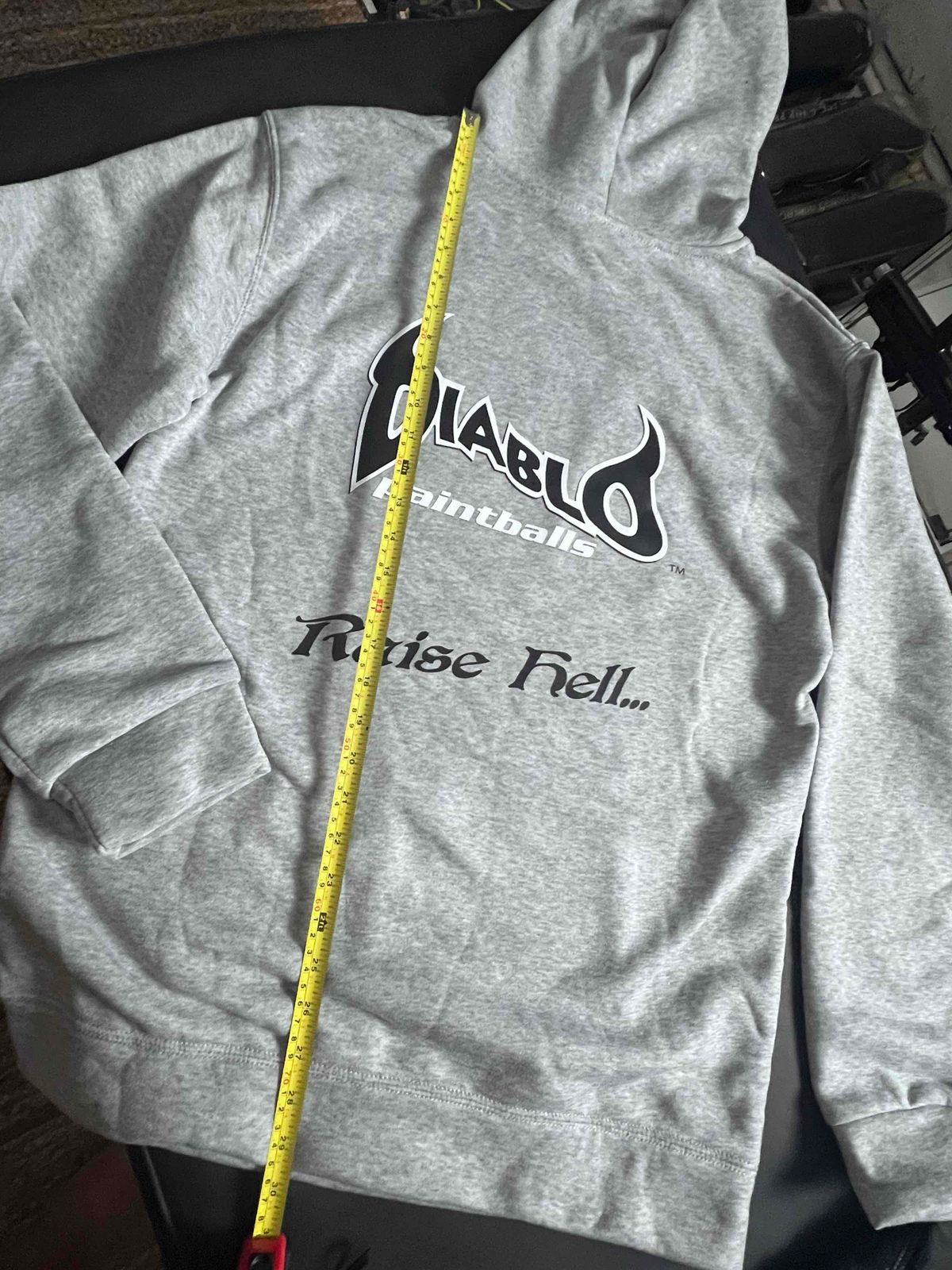 Vintage 🔥 Diablo Ton Ton OG Paintball Hoodie - Size L