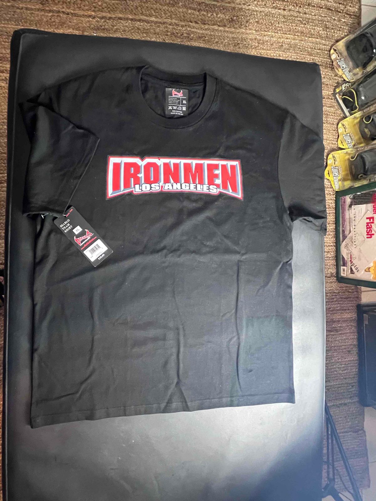 Vintage 🔥 Diablo Paintball OG Ironmen Paintball T-shirt  - Size XL  
