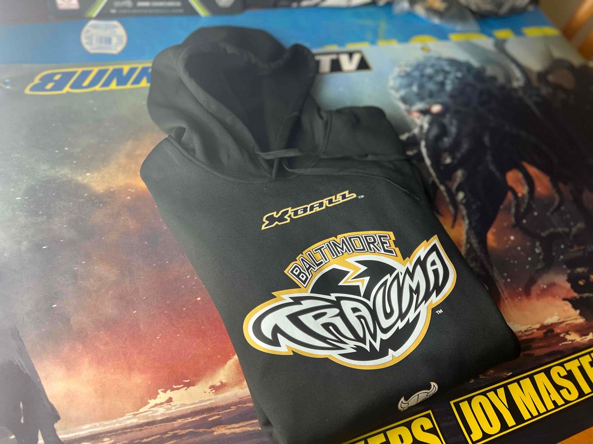 Draxxus Baltimore Trauma Hoodie - 2XL - new oldstock, vtg  