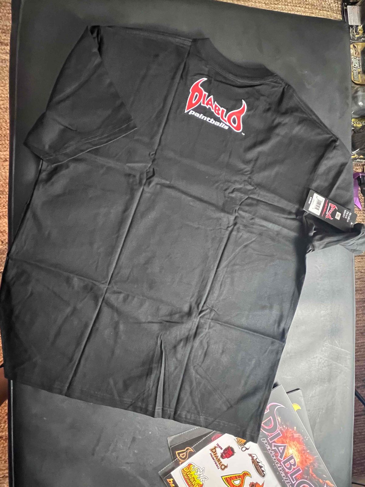 Vintage 🔥 Diablo Paintball Trauma T-Shirt - Size XL - New Oldstock