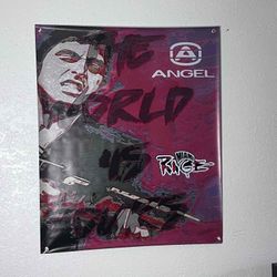 Miami Rage Angel Banner - Mint condition 