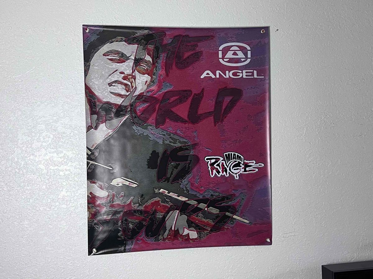 Miami Rage Angel Banner - Mint condition 