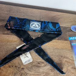 Angel x Bunkerking Paintball Headband - Sea Dragon - Vintage - Padded