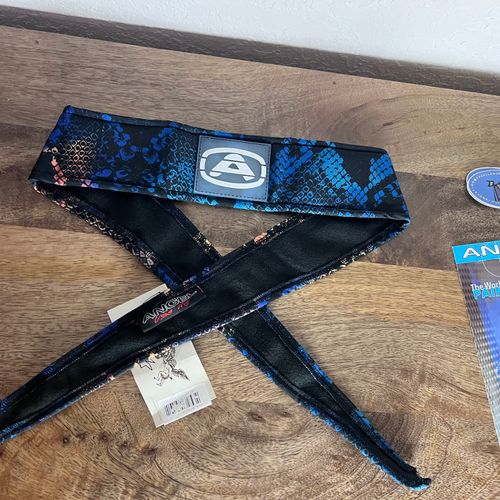 Angel x Bunkerking Paintball Headband - Sea Dragon - Vintage - Padded