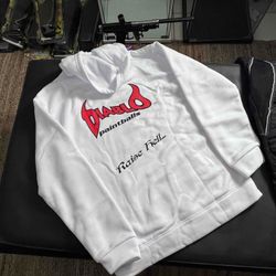 Diablo Paintball Trauma Hoodie - Size L  - Bonus Vtg Diablo Sticker Sheets - NOS
