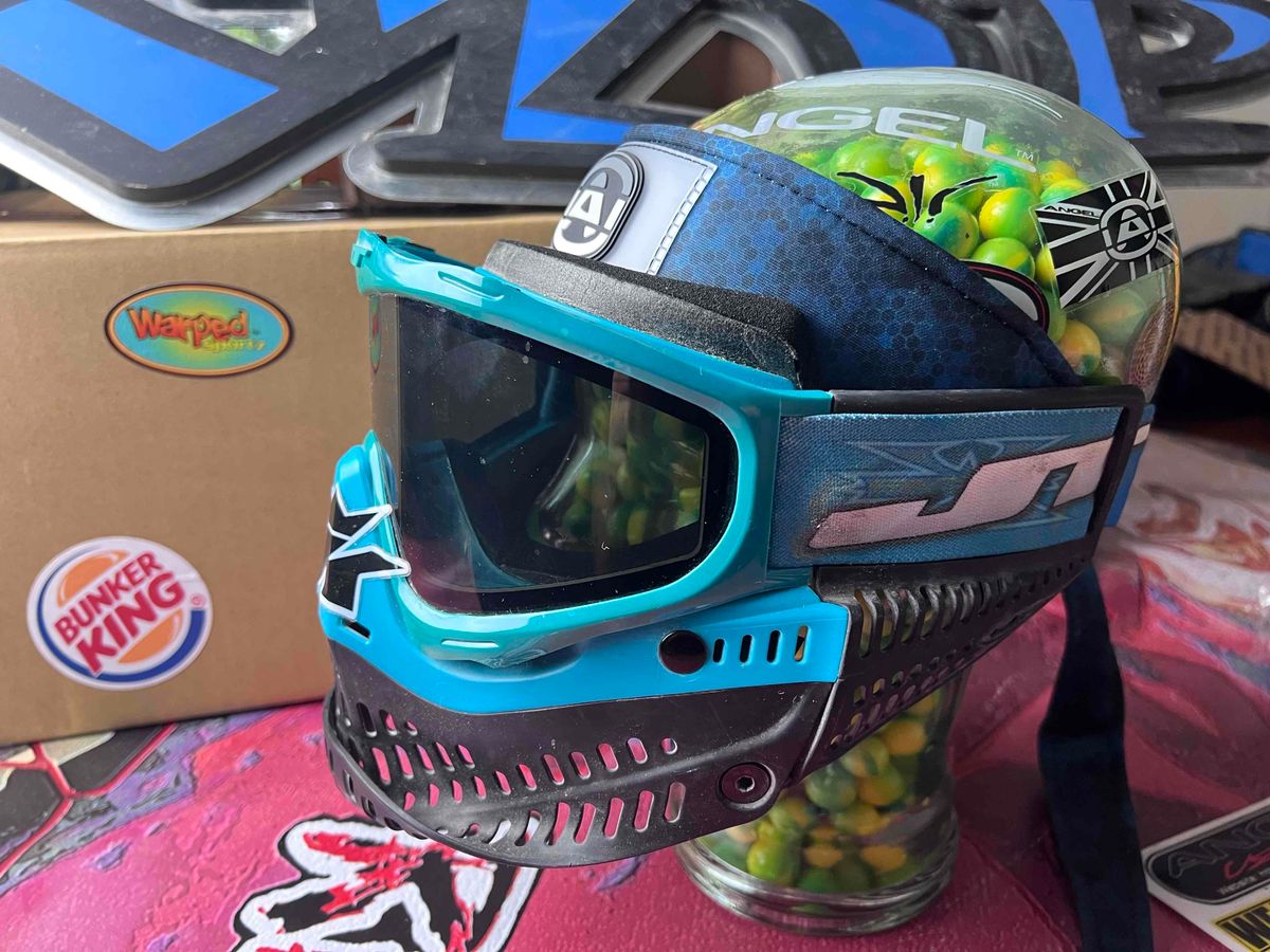 Angel x Bunkerking Headband - Blue Camo