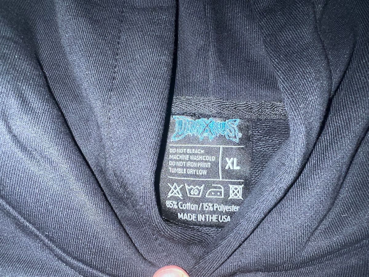 Draxxus Trauma Paintball Team Practice Hoodie - Size XL - New oldstock