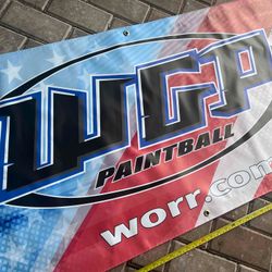 🔥 WGP Autococker Paintball Banner 🔥 Vtg, Mint Condition - Cocker