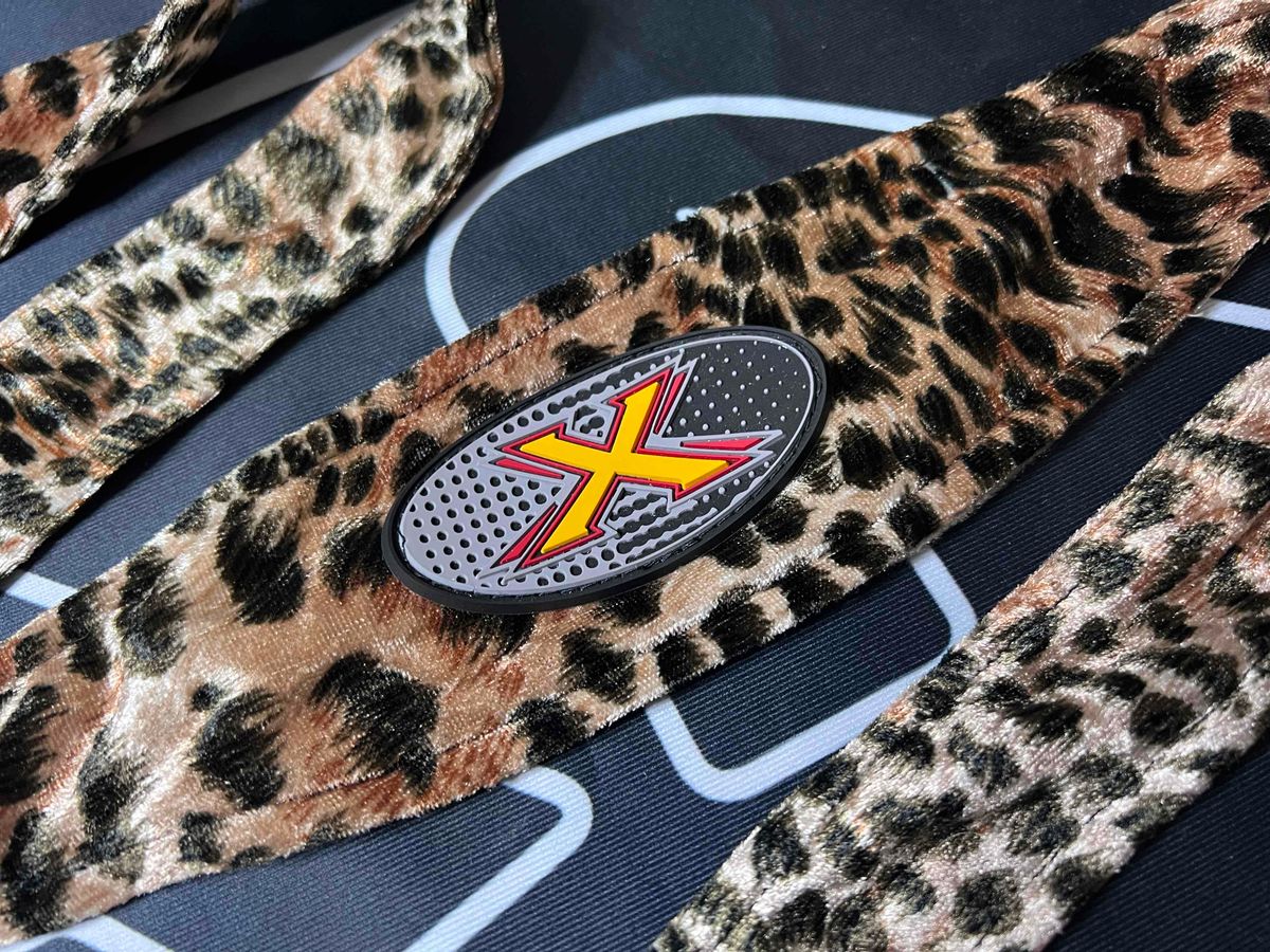 🔥 System X Paintball Headband - Leopard - Vintage, New Oldstock 🔥 Autococker