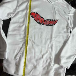 Diablo Paintball Trauma Hoodie - Size L  - Bonus Vtg Diablo Sticker Sheets - NOS