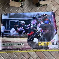 Generation E Trauma Matrix Paintball Banner - Vtg, mint