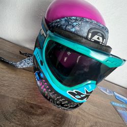 Angel x  Bunkerking Snake Paintball Headband - Vintage - Padded - New Oldstock