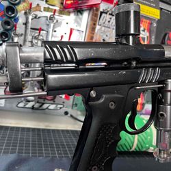 Freeflow Millennium Autococker Paintball Marker  - Vtg, Undrilled, Player’s Gun