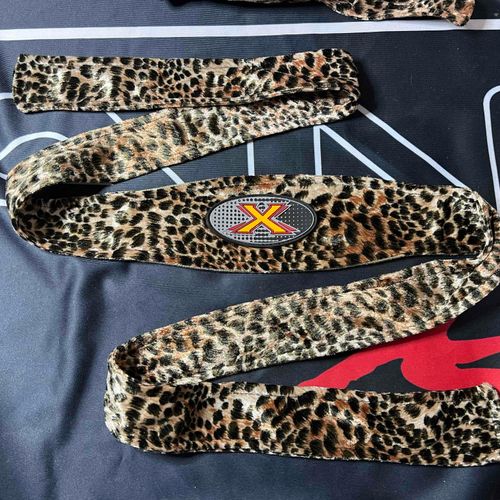 🔥 System X Paintball Headband - Leopard - Vintage, New Oldstock 🔥 Autococker