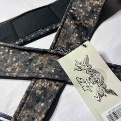 Angel Paintball Headband - Green/gold Camo + Angel Visor + Sticker Sheet Lot