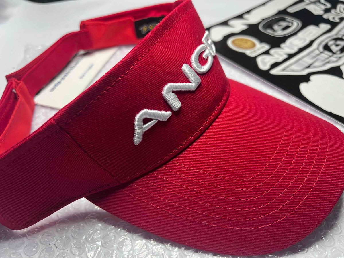 Angel Paintball Headband SNOW LEOPARD + Visor + Vintage Sticker Lot