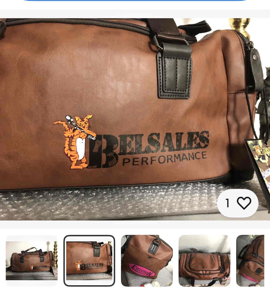 Belsales Kit Bags  - vtg, oldstock