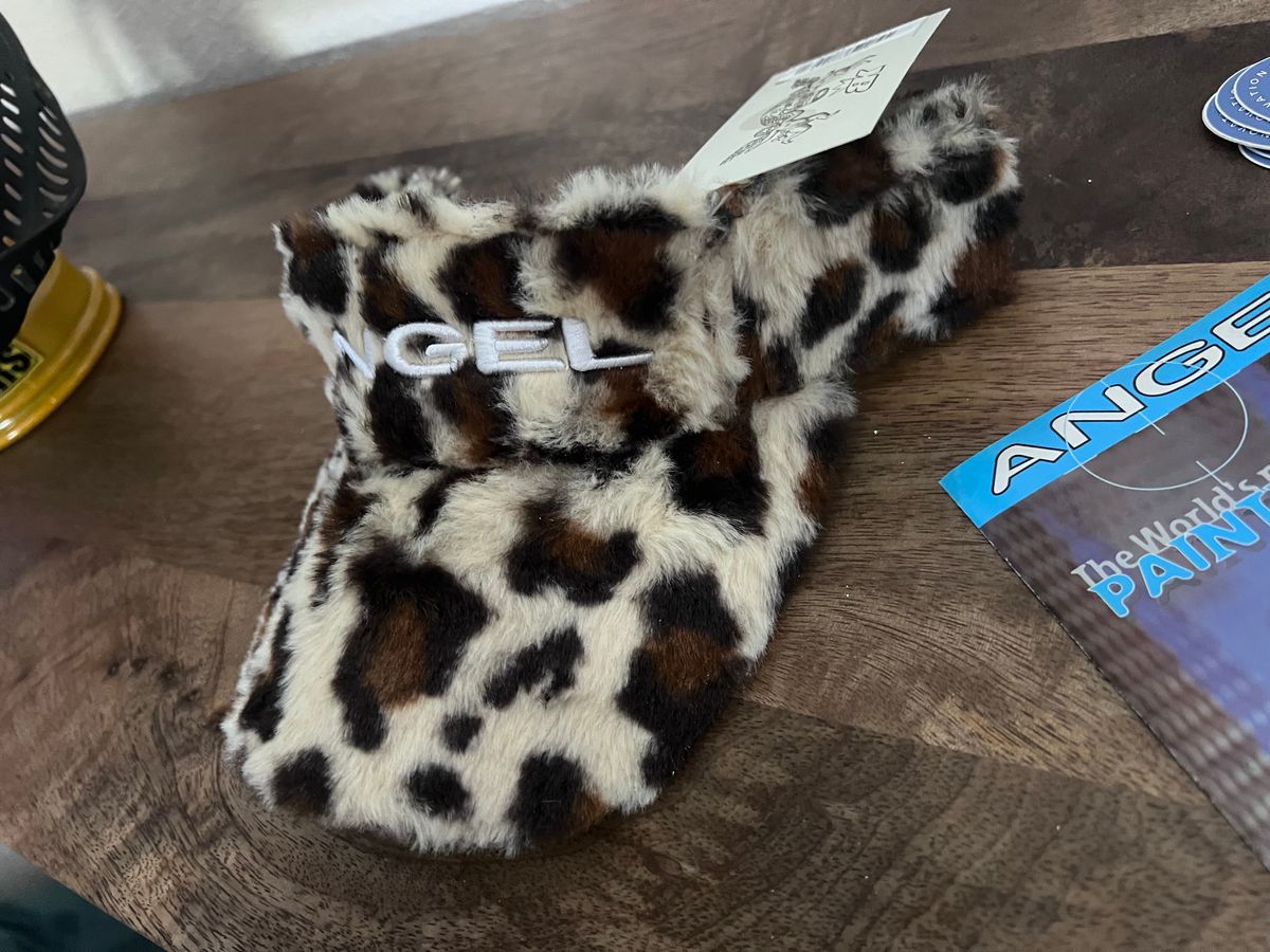 Angel x Bunkerking Leopard Visor - New oldstock