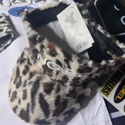 Angel Paintball Headband - SNOW LEOPARD VALHALLA + Angel Visor + Angel Sticker Sheet Lot