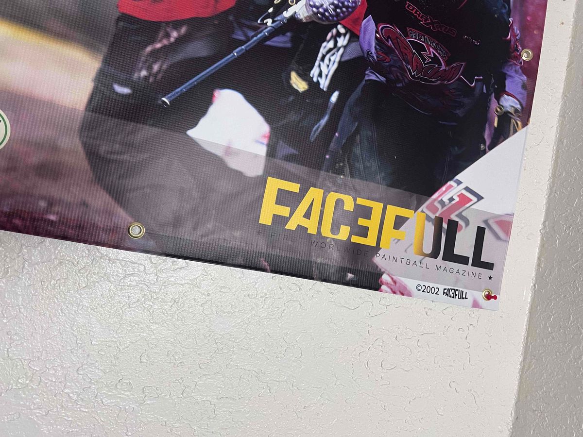 Generation E Trauma Matrix Paintball Banner - Vtg, mint