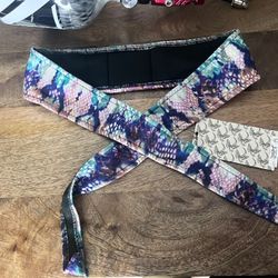 Angel x  Bunkerking Paintball Headband - Cosmic Serpent - Vintage - Padded - NOS