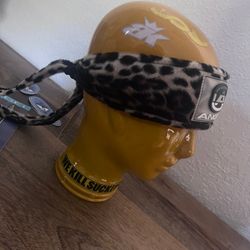 Angel x Bunkerking Paintball Headband - Leopard - Vintage - Padded