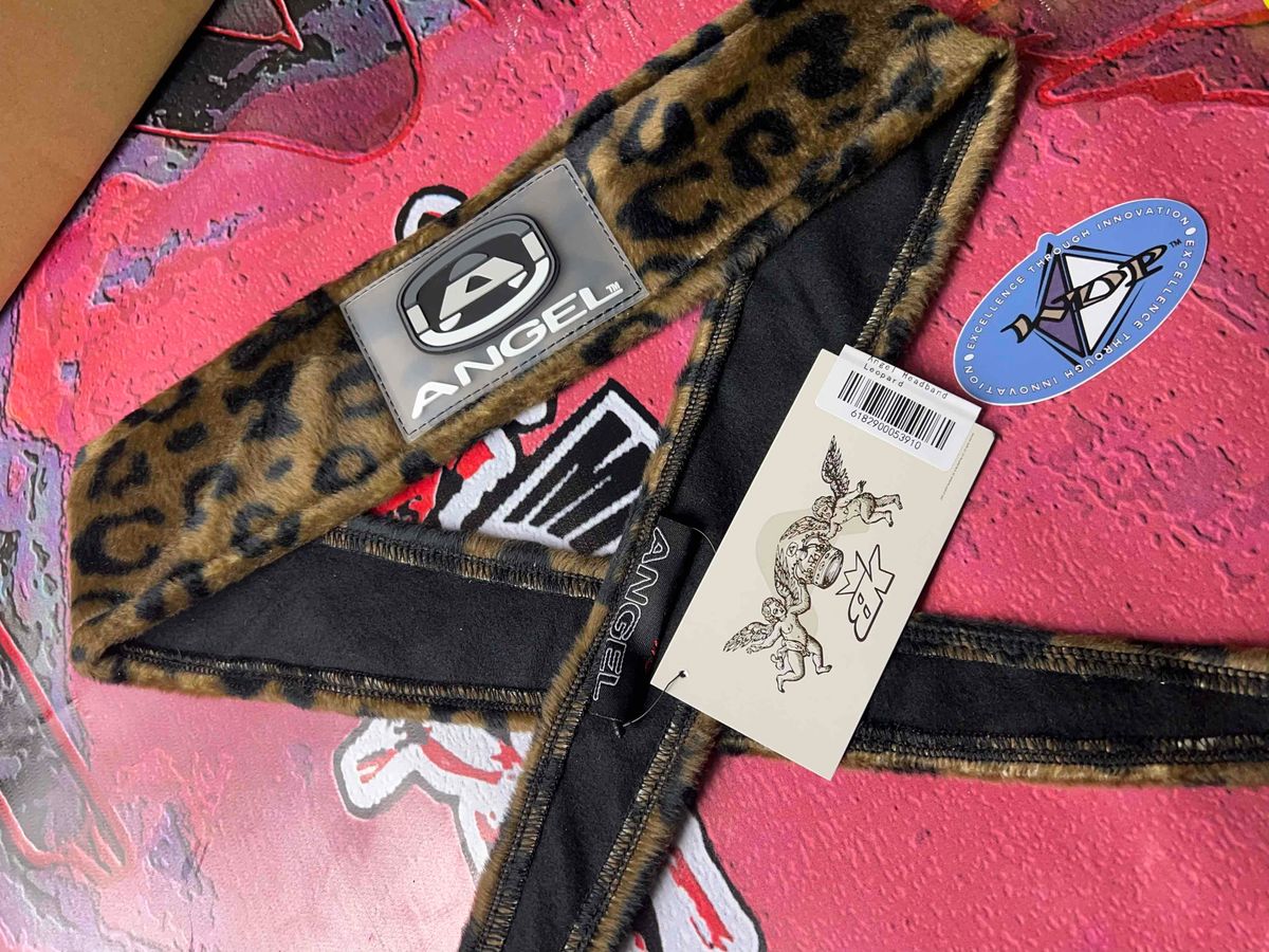 Angel x Bunkerking Headband - Leopard