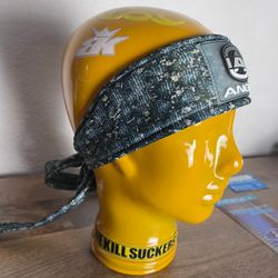 Angel x  Bunkerking Snake Paintball Headband - Vintage - Padded - New Oldstock