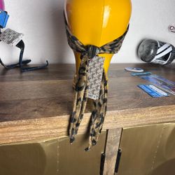 Angel x  Bunkerking Leopard Paintball Headband - Vintage - Padded - New Oldstock