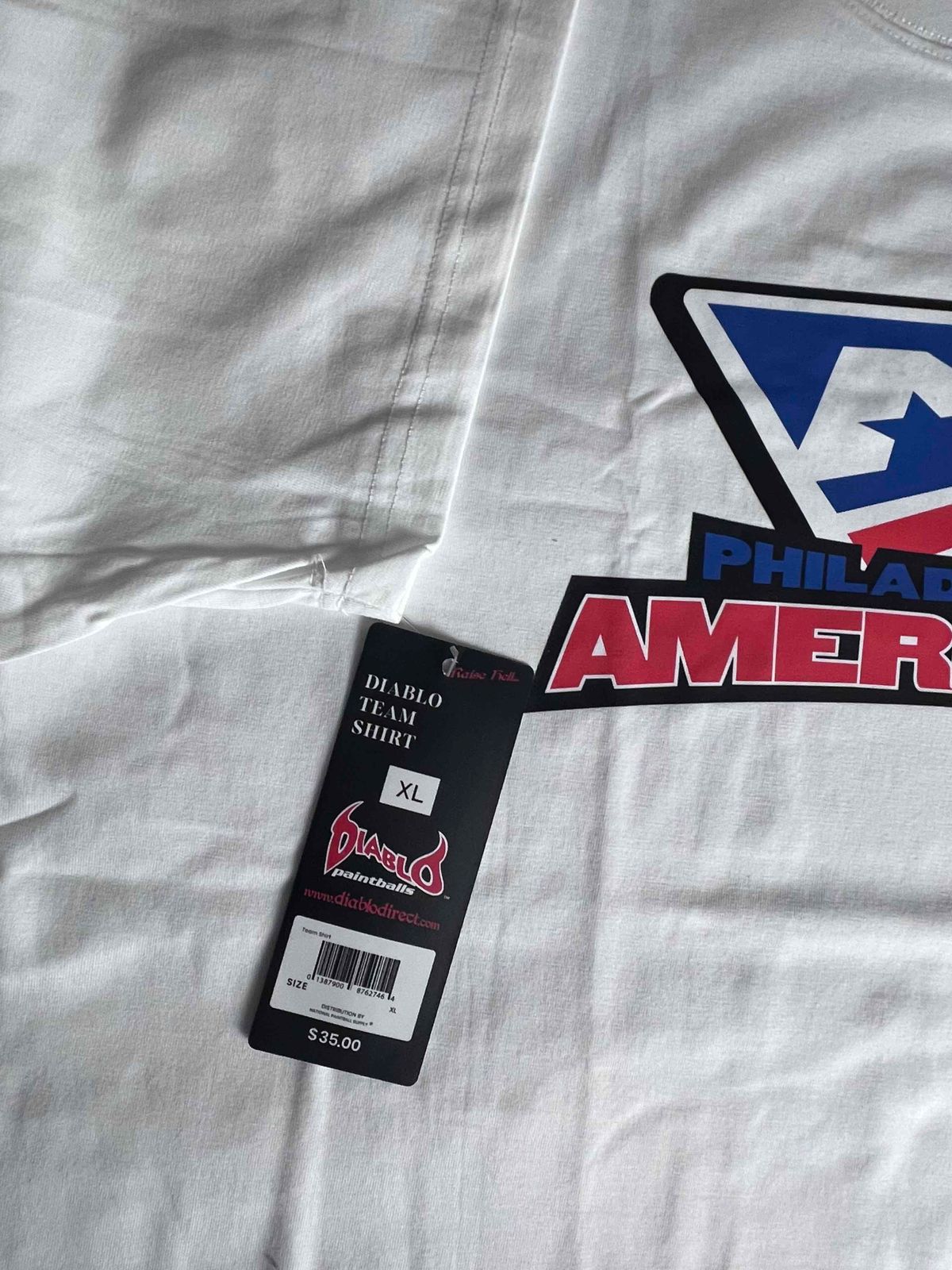 Vintage 🔥 Diablo Paintball OG All Americans Paintball T-shirt  - Size XL 
