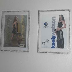 Keely Poster Lot - 2 Framed posters - mint 