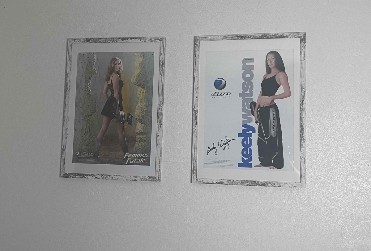Keely Poster Lot - 2 Framed posters - mint 
