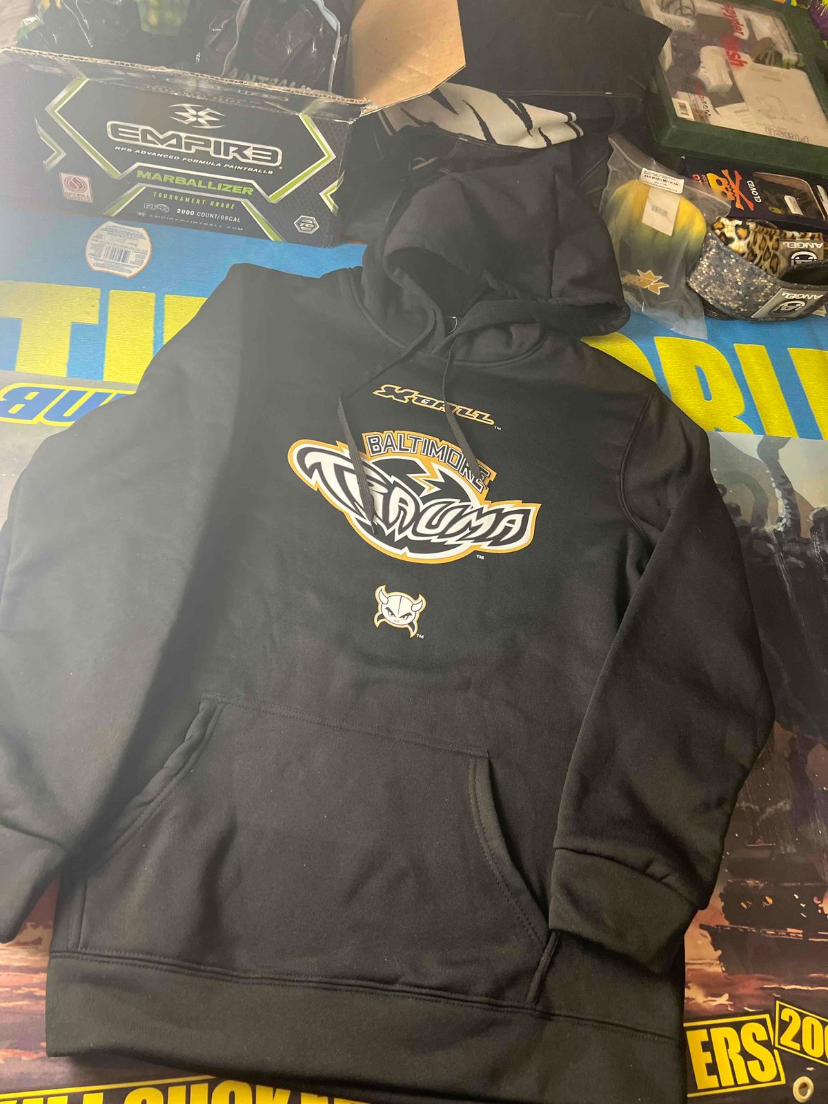 Draxxus Baltimore Trauma Hoodie - 2XL - new oldstock, vtg  