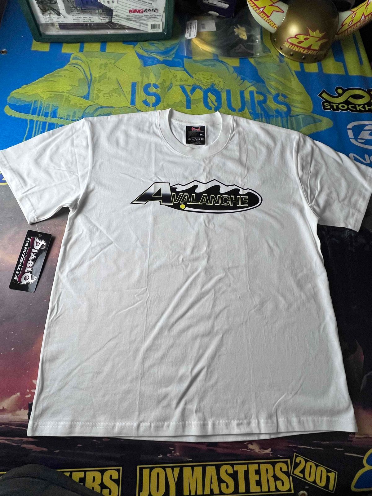 Diablo Avalanche T Shirt - White - XXL - New oldstock