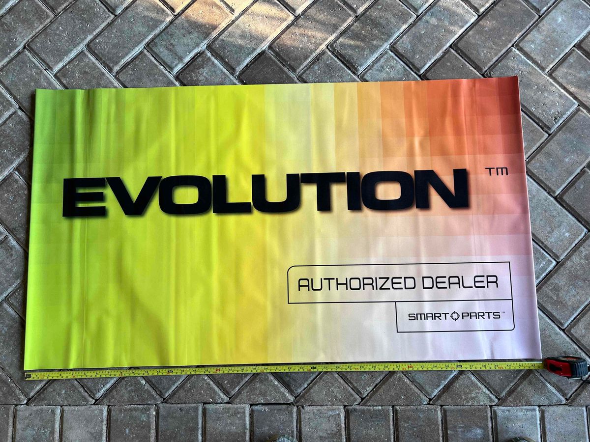 Belsales Evolution X Lifesaver Autococker Banner - vtg, mint