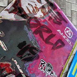 🔥 WDP Angel Miami Rage Banner c.2005 - vtg, mint 