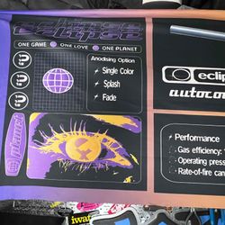 🔥 Vintage 🔥 Eclipse Autococker World Cup C. 2000 Paintball Banner - VTG, Mint
