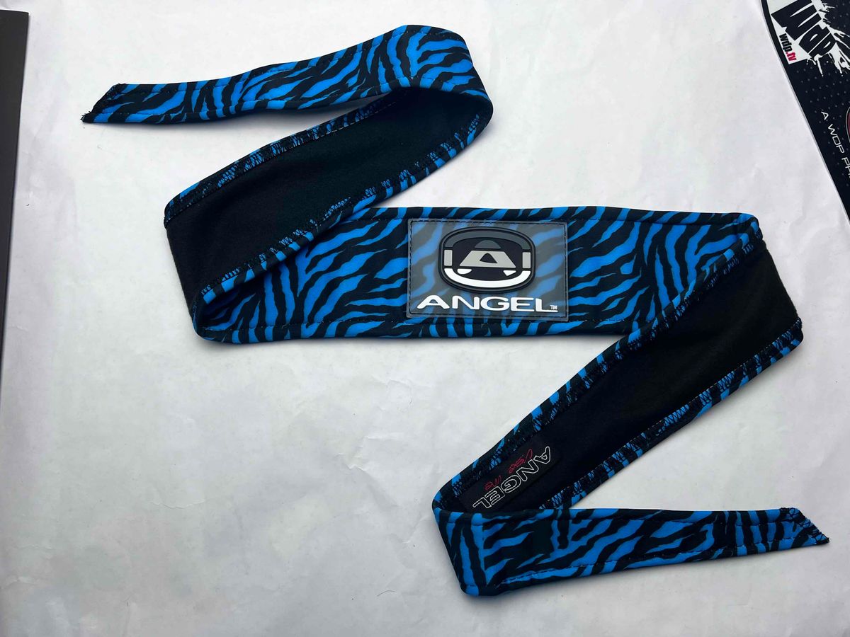 Angel X Bunkerking Headband - Blue Tiger