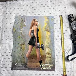 DYE Keely Watson DM4 Poster - Femmes Fatale - New oldstock