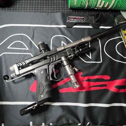 Freeflow Millennium Autococker Paintball Marker  - Vtg, Undrilled, Player’s Gun