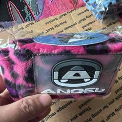 Angel x Bunkerking Headband - Pink Leopard
