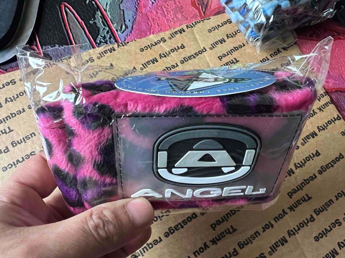 Angel x Bunkerking Headband - Pink Leopard