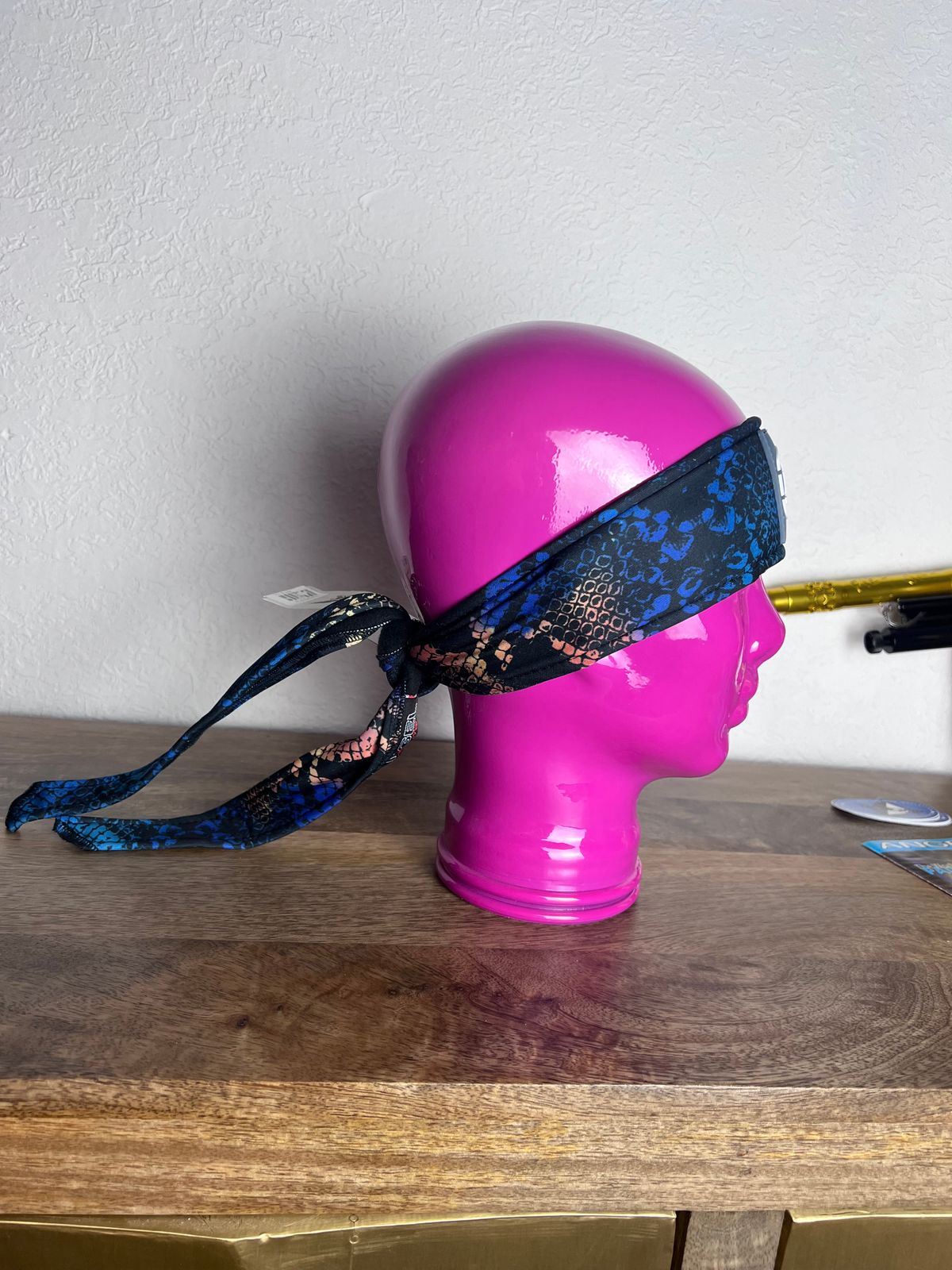 Angel x Bunkerking Paintball Headband - Sea Dragon - Vintage - Padded