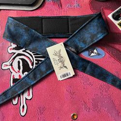 Angel x Bunkerking Headband - Blue Camo