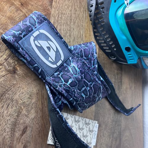 Angel x  Bunkerking Paintball Headband - Flying Serpent - Vintage - Padded - NOS
