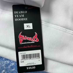 Diablo Ironmen Team Hoodie - XL - New oldstock