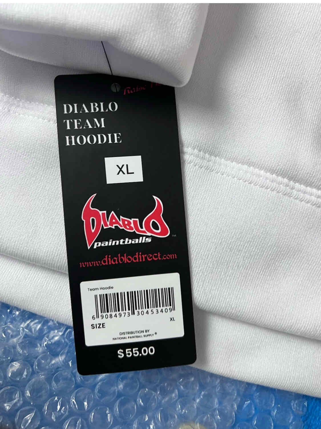 Diablo Ironmen Team Hoodie - XL - New oldstock