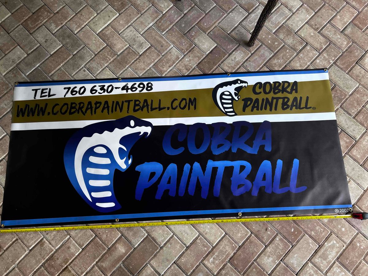 Cobra Dynasty Angel Banner - c. 2002 - two different sides