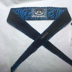 Angel X Bunkerking Headband - Blue Tiger