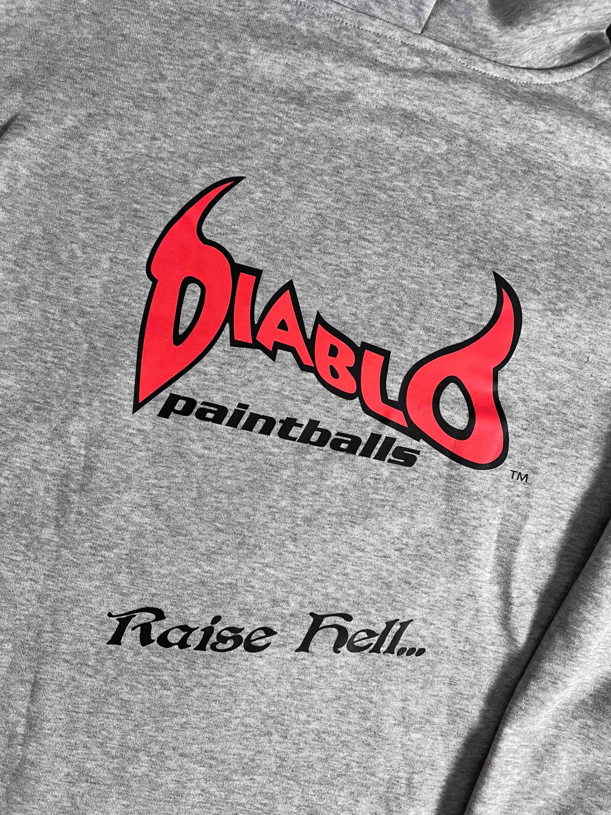 Vintage 🔥 Diablo Ironmen OG Paintball Hoodie - Size Large - New Oldstock, Vtg